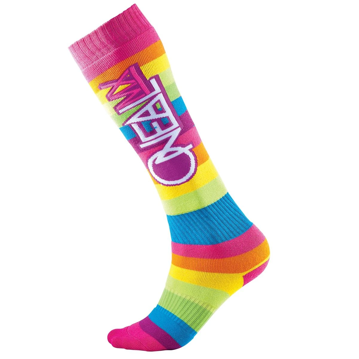 O'NEAL Unisex Socken Pro MX Rainbow, Mehrfarbig 1 O'NEAL Unisex Socken Pro MX Rainbow, Mehrfarbig