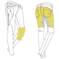 Germot Damen Motorradjeans Mary, Blau, L32 -ONeal Verkaufsgeschäft 10011701 germot mary 03