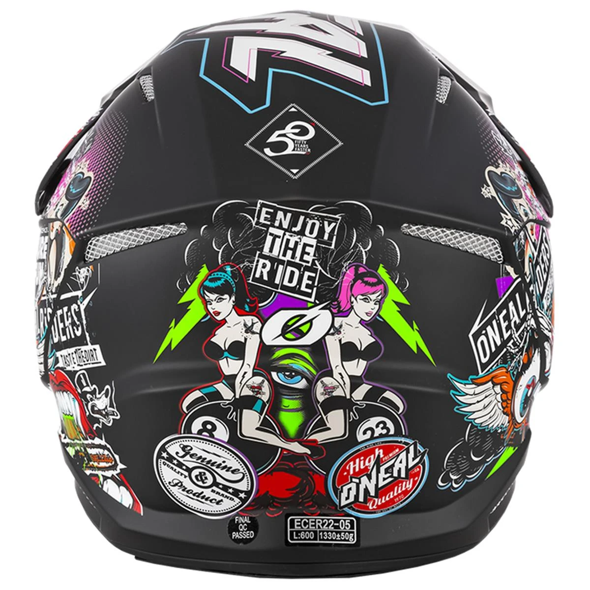 O'NEAL Motocross Helm 3SRS Crank Multi 2.0, Mehrfarbig 3 O'NEAL Motocross Helm 3SRS Crank Multi 2.0, Mehrfarbig – Bild 3