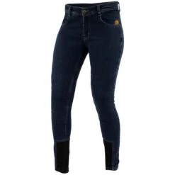 Trilobite Damen Motorradhose Jeans Allshape Daring Fit L32, Blau