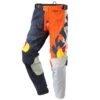 KINI Red Bull Herren Motocross Hose Competition V2.1, Orange Weiß Anthrazit