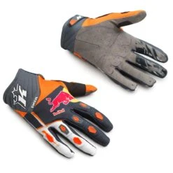 KINI Red Bull Herren Handschuhe Competition V2.1, Orange Weiß Anthrazit