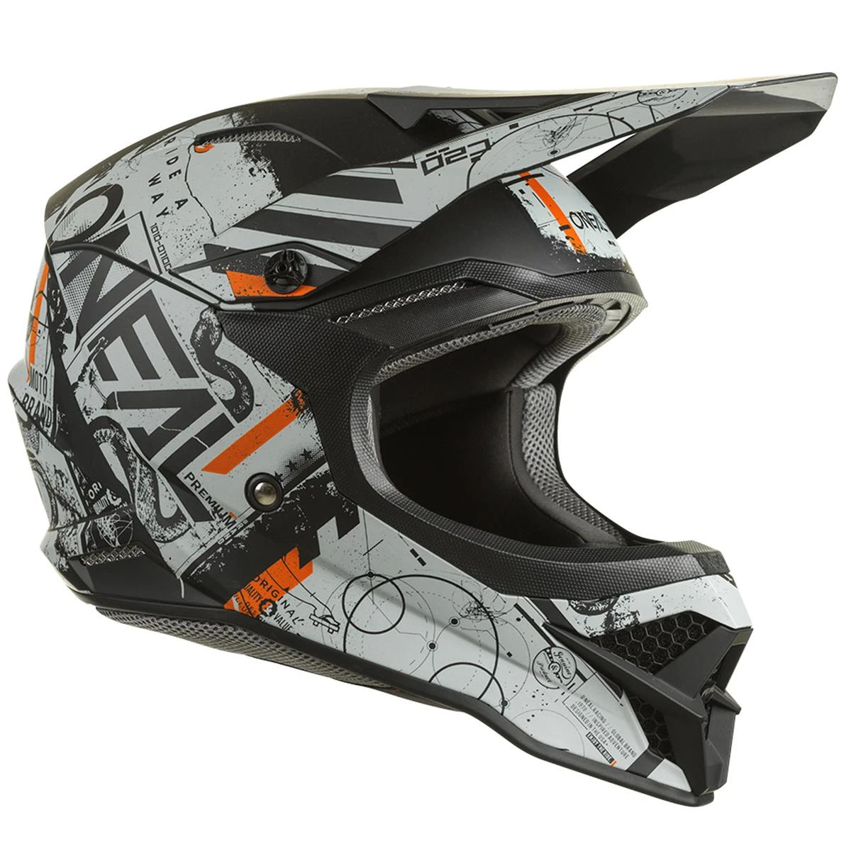 O'NEAL Motocross Helm 3SRS Scarz V.22 2 O'NEAL Motocross Helm 3SRS Scarz V.22 – Bild 2