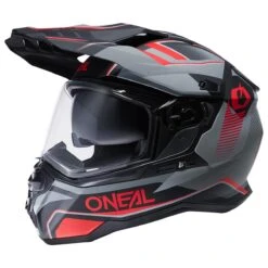O'NEAL Enduro Helm D-SRS Square V.22 -ONeal Verkaufsgeschäft 10016460 ONEAL Endurohelm DSRS Square V22 sw rot 03