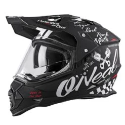 O'NEAL Enduro Helm Sierra Torment V.22, Schwarz Weiß 8 O'NEAL Enduro Helm Sierra Torment V.22, Schwarz Weiß -ONeal Verkaufsgeschäft 10016468 ONEAL Endurohelm Sierra Torment V22 03