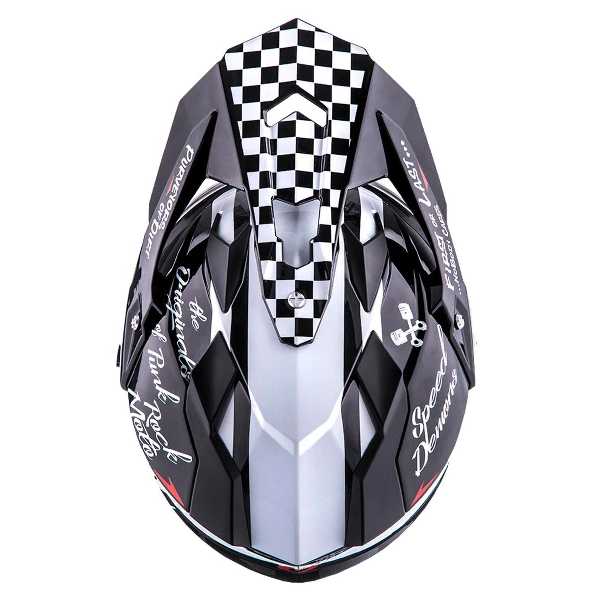 O'NEAL Enduro Helm Sierra Torment V.22, Schwarz Weiß 6 O'NEAL Enduro Helm Sierra Torment V.22, Schwarz Weiß – Bild 6