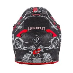 O'NEAL Motocross Helm 5SRS Polyacrylite HR V.22 -ONeal Verkaufsgeschäft 10016500 ONEAL 5SRS Polyacrylite Helmet HR V22 schwarz rot 03