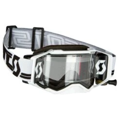 Scott Roll-Off Motocross Brille Prospect Super WFS, Weiß Schwarz -ONeal Verkaufsgeschäft 10016646 scott crossbrille prospect super wfs weiss schwarz 04