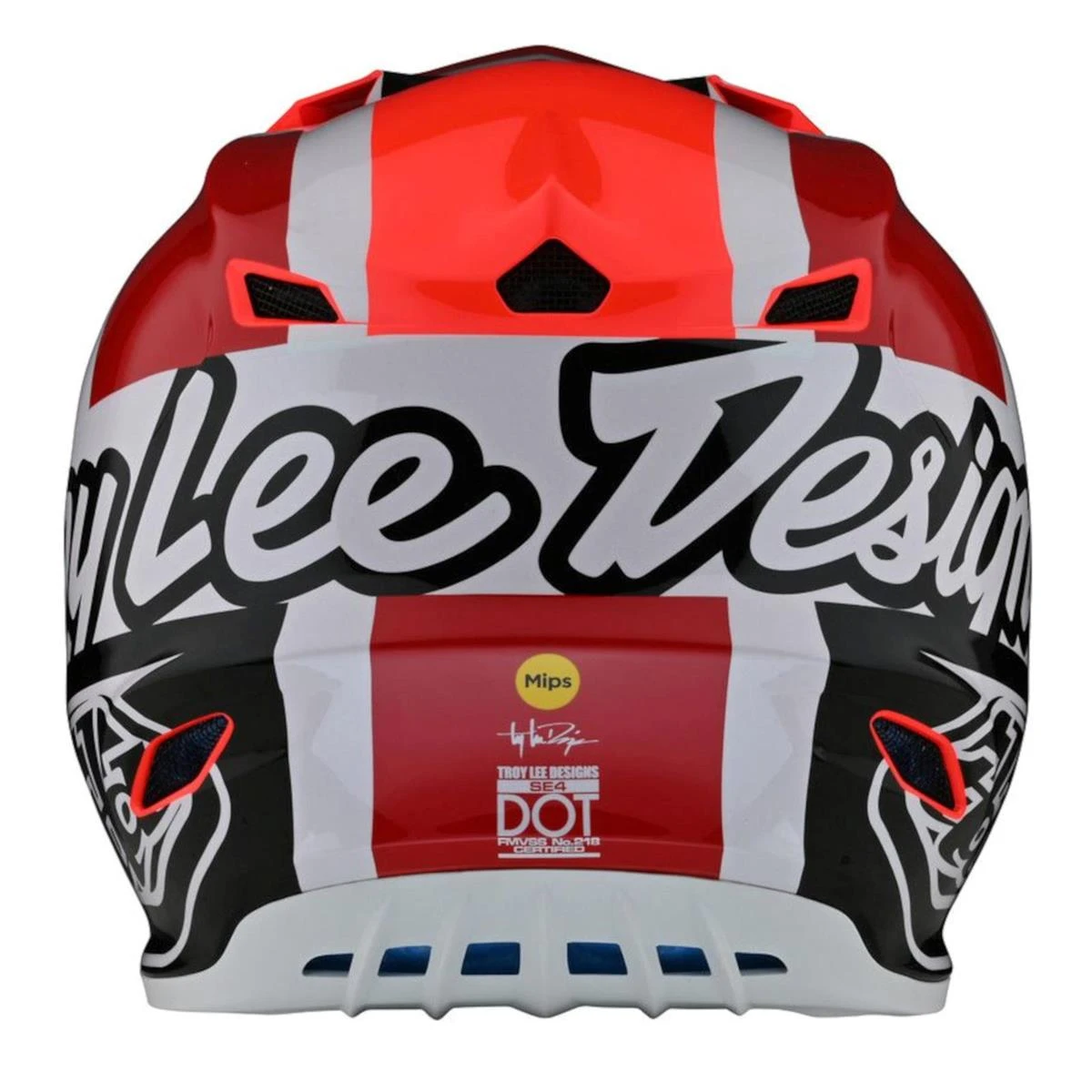 Troy Lee Designs Motocross Helm SE4 Polyacrylite Mips – Bild 4