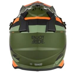 O'NEAL Motocross Helm 2SRS Spyde V.23 -ONeal Verkaufsgeschäft 10018110 ONEAL 2SRS MotocrossHelm Spyde schwarzgrC3BCnorange 03