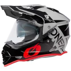 O'NEAL Enduro Helm Sierra R V.23 -ONeal Verkaufsgeschäft 10018210 Oneal Enduro helm Sierra R Grau Schwarz Rot 03