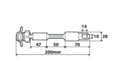 Smartphone Holder Opti Arm Flexible 10x14mm -ONeal Verkaufsgeschäft 452100 3296511