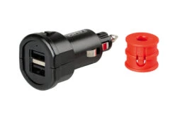 Battery Charger Universal Uni-Tech W/ 2 USB Ports - Fast Charge - 2700mA 12/32V