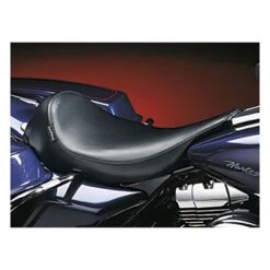 LEPERA Sitz Silhouette Solo Seat. Smooth - 97-01 Touring FLT, FLHT, FLHS Models (NU)