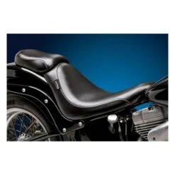 LEPERA Sitz Silhouette Solo Seat. Smooth - 06-17 Softail (excl. FXSTD Deuce) With 200mm Tire, Fe