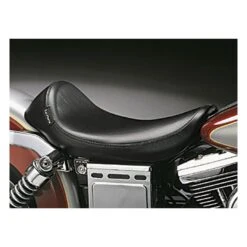 LEPERA Sitz Silhouette Deluxe Solo Seat. Smooth - 96-03 Dyna FXDWG (excl. Other Dyna) (NU)