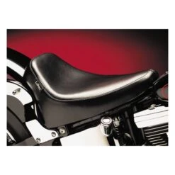 LEPERA Sitz Silhouette Deluxe Solo Seat. Smooth - 84-99 Softail (NU)