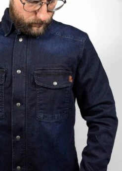 JOHN DOE Motorradhemd Motoshirt Denim - Blau -ONeal Verkaufsgeschäft 50A2314 1280x1280