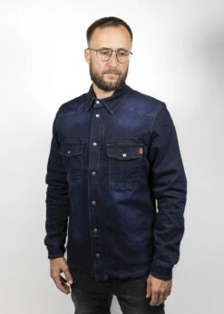 JOHN DOE Motorradhemd Motoshirt Denim - Blau -ONeal Verkaufsgeschäft 50A2372 1280x1280