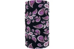 Necktube Motley Tube Zanheadgear Fleece Lined Paisley Purple