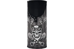 Necktube Motley Tube Zanheadgear Sportflex Windproof Biker Skull