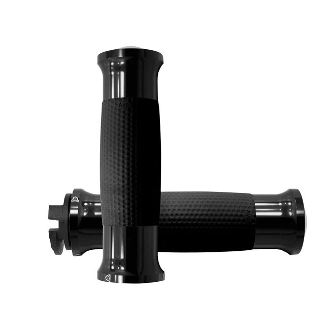 AVON Griffe Gel-Griffe Schwarz Eloxiert - 15-21 Indian Scouts 1 AVON Griffe Gel-Griffe Schwarz Eloxiert - 15-21 Indian Scouts