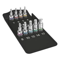 WERA Werkzeug Zyklop 1/2" Antrieb Innensechskant-Bitsatz Metrisch - Hex (Allen Head) Bolt