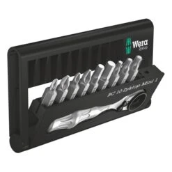 WERA Werkzeug Bit-check 10 Stk. Zyklop Mini 1 - Phillips, Pozidriv, Torx® Und Hex