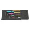 WERA Werkzeug Wera Innensechskantschlüssel-Satz Multicolor US-Größen - 5/64", 3/32", 1/8", 5/3