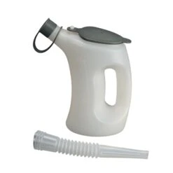 PRESSOL Zubehör - Messbecher, Transparent Mit Deckel 500ml