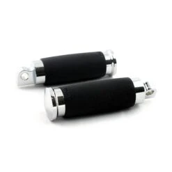 AVON Griffe Klappbare Fußrasten Custom Contour, Chrom - Traditionelle H-D-Steckerhalterung