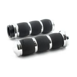 AVON Griffe Luftgepolsterte Griffe, Chrom - 08-20 H-D Mit E-Gas