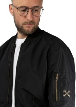 JOHN DOE Jacke Flight Jacket - Schwarz 16 JOHN DOE Jacke Flight Jacket - Schwarz -ONeal Verkaufsgeschäft JDF5001 Flight Jacket Black 06 1280x1280