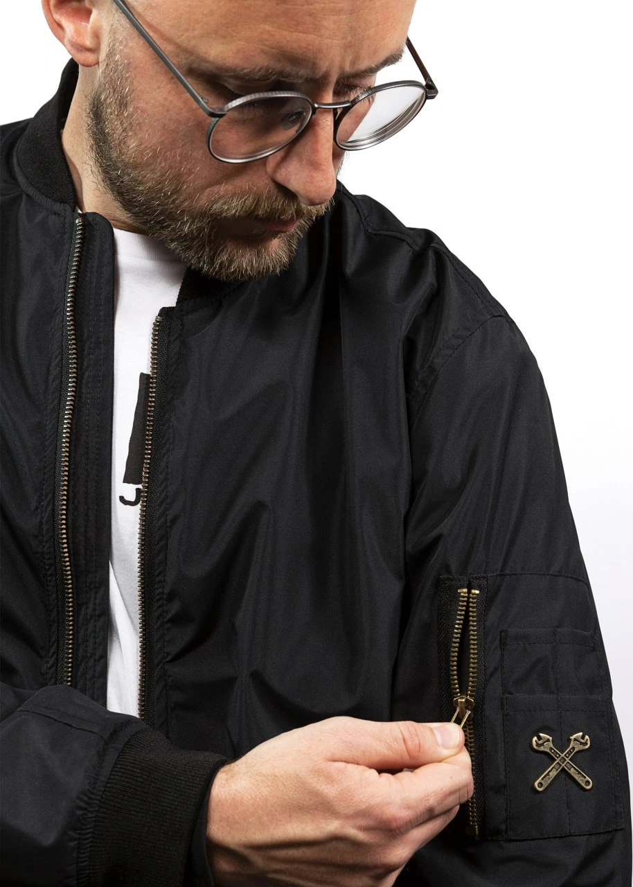 JOHN DOE Jacke Flight Jacket - Schwarz 6 JOHN DOE Jacke Flight Jacket - Schwarz – Bild 6