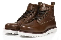 JOHN DOE Motorradstiefel Iron - Braun