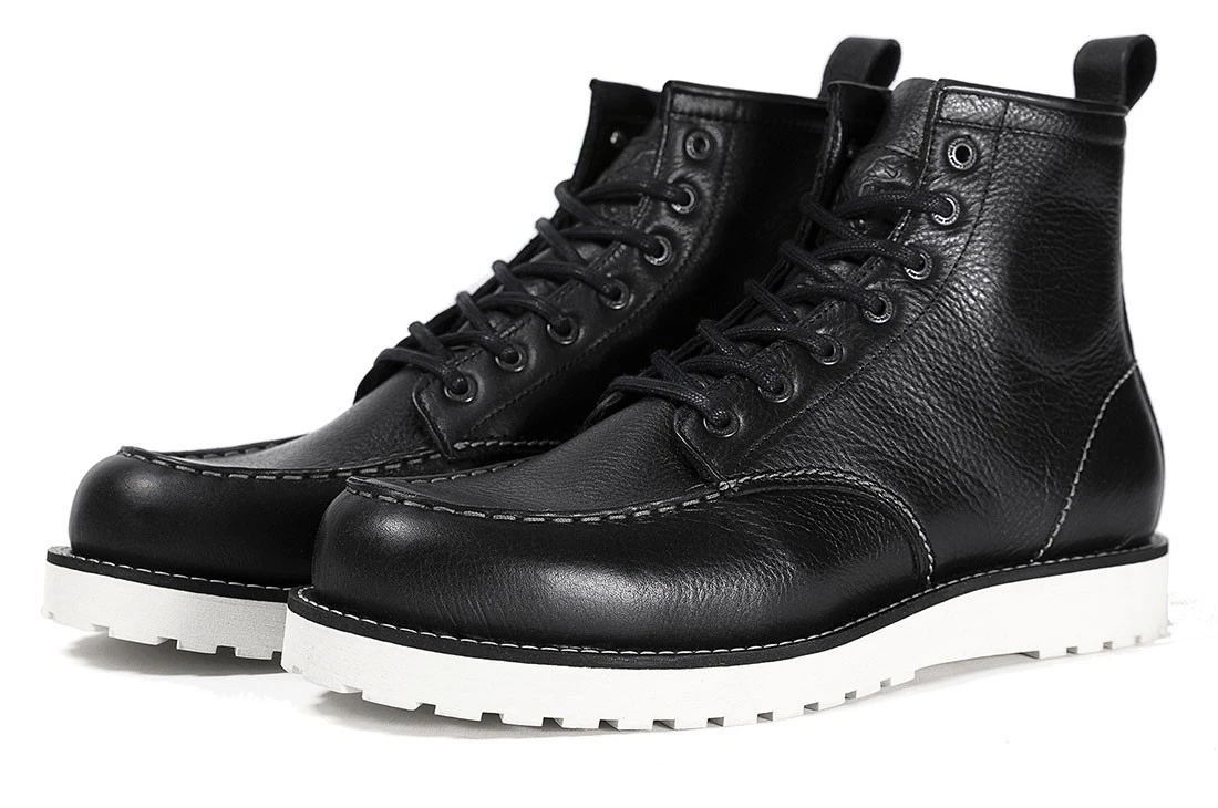 JOHN DOE Motorradstiefel Rambler - Schwarz 1 JOHN DOE Motorradstiefel Rambler - Schwarz