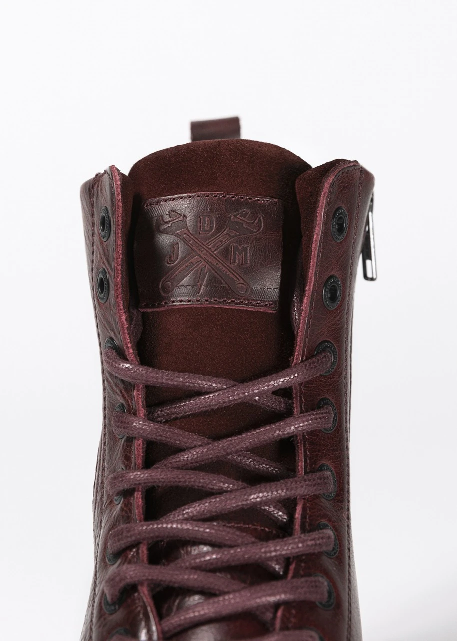 JOHN DOE Damen Motorradstiefel Sixty - Bordeaux 8 JOHN DOE Damen Motorradstiefel Sixty - Bordeaux – Bild 8