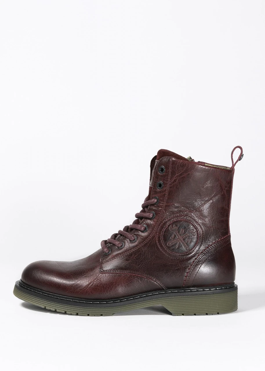 JOHN DOE Damen Motorradstiefel Sixty - Bordeaux 2 JOHN DOE Damen Motorradstiefel Sixty - Bordeaux – Bild 2