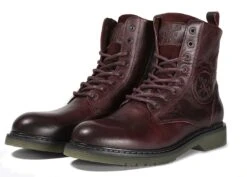 JOHN DOE Damen Motorradstiefel Sixty - Bordeaux