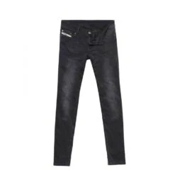 JOHN DOE Damen Jeans - Low Waist Betty"- Schwarz
