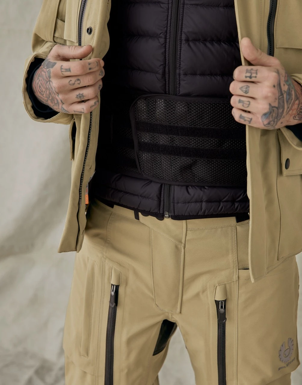 BELSTAFF PM Jacke Long Way Up Jacket - Wasserdicht, Beige 13 BELSTAFF PM Jacke Long Way Up Jacket - Wasserdicht, Beige – Bild 13