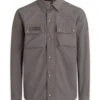 BELSTAFF PM Motorradhemd Mansion Shirt - Granitgrau