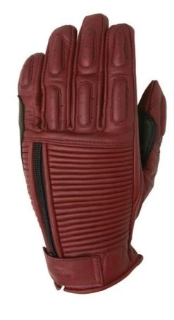 ROLAND SANDS Damen Handschuhe Gezel - Ochsenblut-rot
