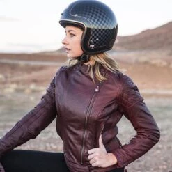 ROLAND SANDS DESIGN Damenjacke Riot - Ochsenblutrot -ONeal Verkaufsgeschäft Roland Sands Jacke Riot Oxblood 2 1280x1280