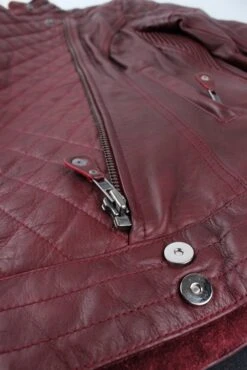 ROLAND SANDS DESIGN Damenjacke Riot - Ochsenblutrot -ONeal Verkaufsgeschäft Roland Sands Jacke Riot rot 1280x1280