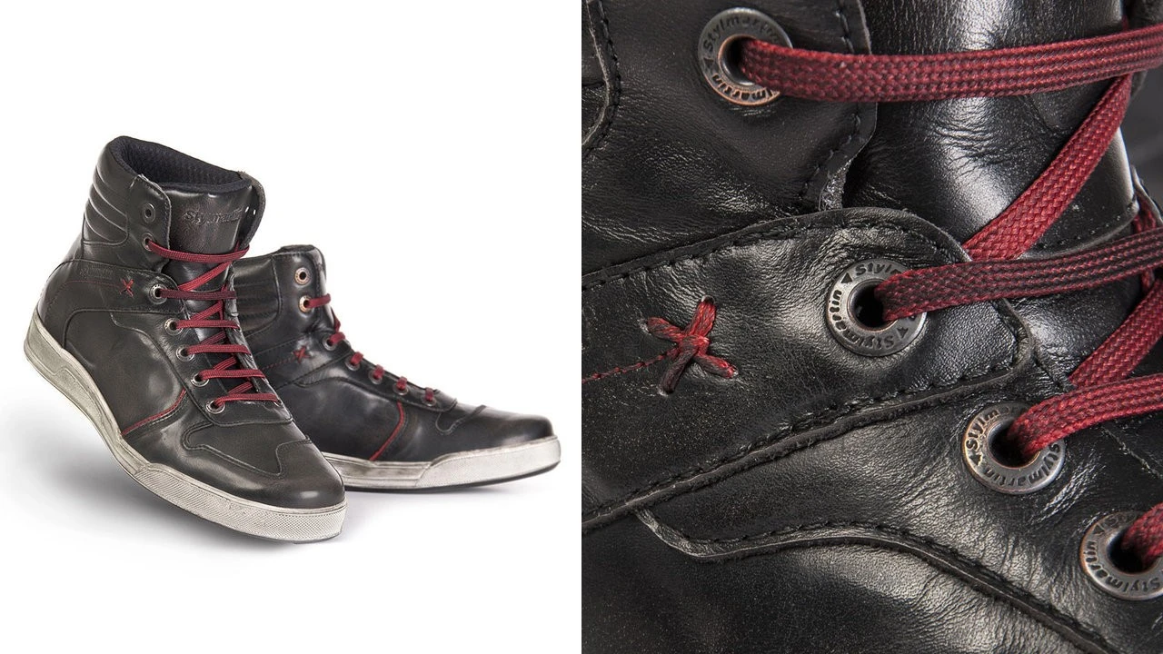 STYLMARTIN Motorrad Sneaker Iron - Schwarz-braun 3 STYLMARTIN Motorrad Sneaker Iron - Schwarz-braun – Bild 3