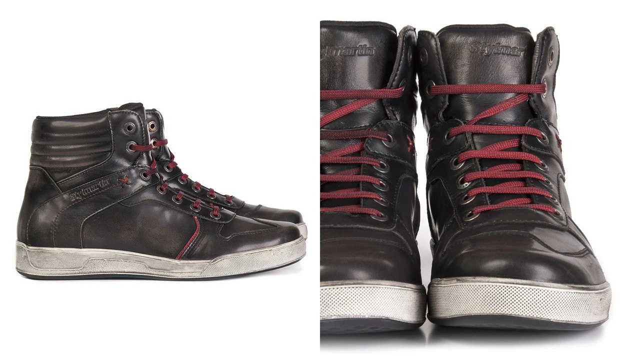 STYLMARTIN Motorrad Sneaker Iron - Schwarz-braun 4 STYLMARTIN Motorrad Sneaker Iron - Schwarz-braun – Bild 4