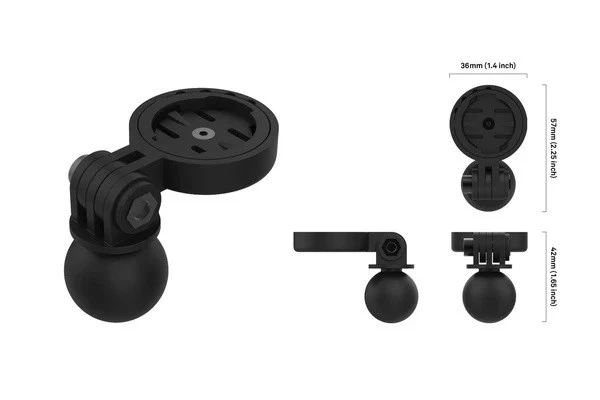 BEELINE Moto Halterung - RAM Ball Adapter 2 BEELINE Moto Halterung - RAM Ball Adapter – Bild 2