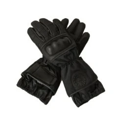BELSTAFF PM Handschuhe Cannon - Wasserdicht, Schwarz