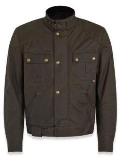 BELSTAFF PM Jacke Brooklands 2.0 - Wasserdicht, Oliv